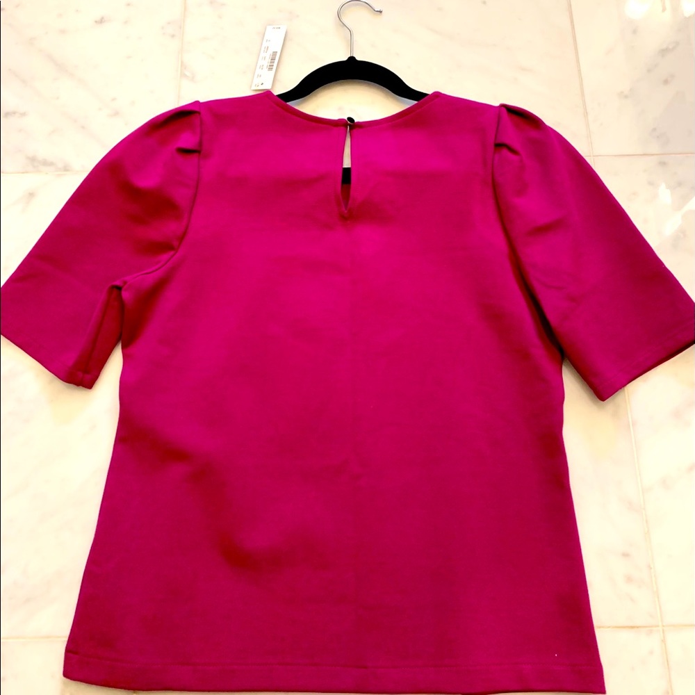 NWT J Crew Puff sleeve top